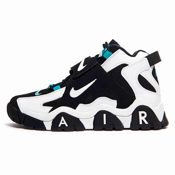 Nike Shoes Cabana Nike Air Barrage Mid Top Black White Cabana